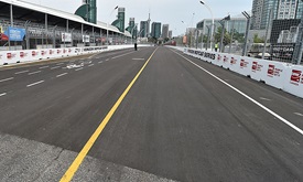 Thumbnail for Toronto track repaving smooths areas but adds setup uncertainty