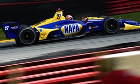 Thumbnail for All it takes is one lap for Rossi to win Mid-Ohio pole position