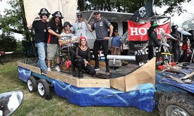 Thumbnail for Harvey has swashbuckling good time judging Mid-Ohio camp designs