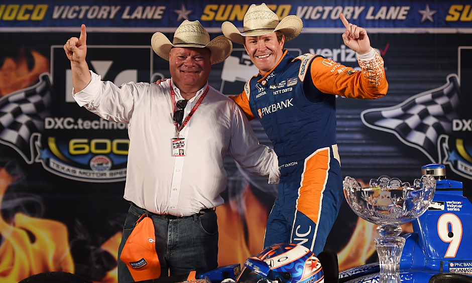 Scott Dixon and Chip Ganassi
