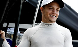 Thumbnail for Ferrucci returning as third Coyne driver for Portland, Sonoma