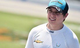 Thumbnail for As Harding Racing progresses, Chaves returns to drive at Gateway
