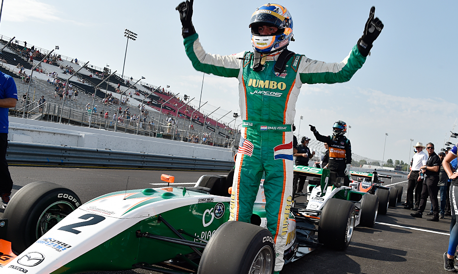 VeeKay edges closer to Pro Mazda title with fifth straight win