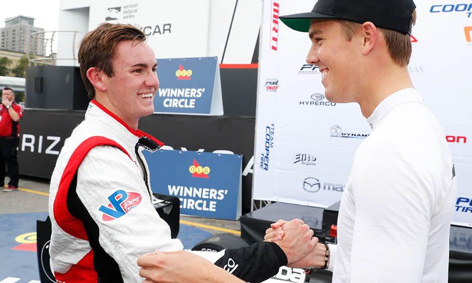 Oliver Askew and Kyle Kirkwood