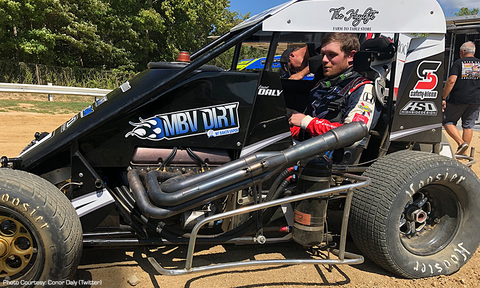 Daly eager to get down and dirty at IMS midget race