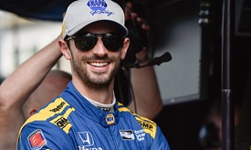 Thumbnail for Rossi embracing role as INDYCAR championship contender