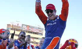 Thumbnail for Dixon finishes second to Hunter-Reay at Sonoma to clinch championship