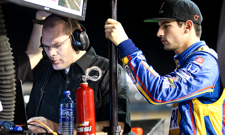 Alexander Rossi and Jeremy Milless