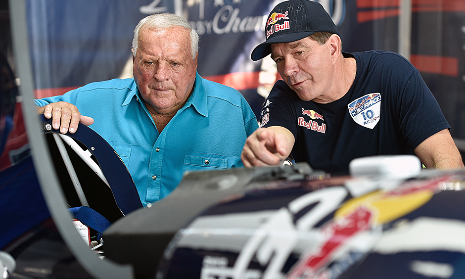 A.J. Foyt and Kirby Chambliss