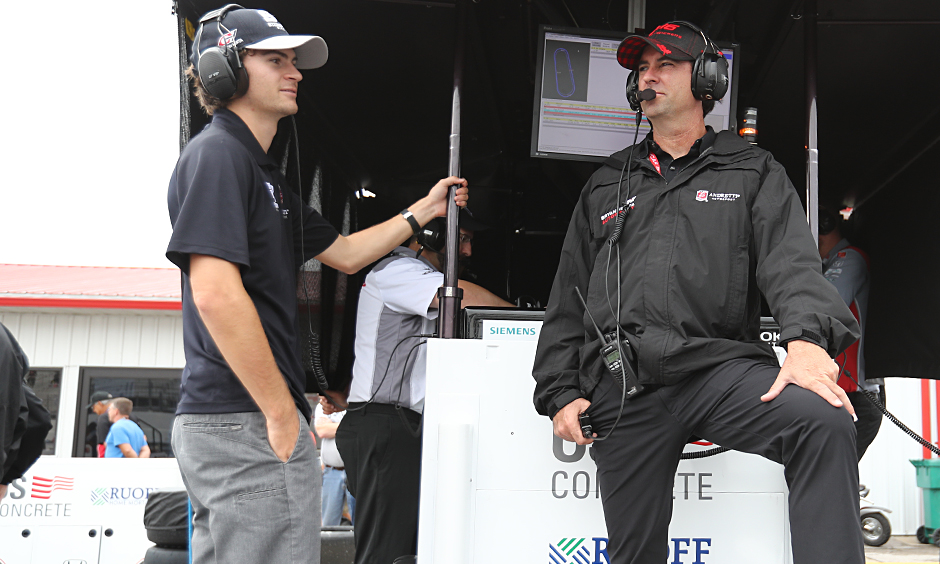 Colton Herta and Bryan Herta