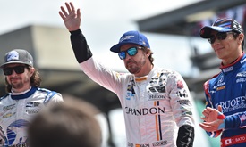 Thumbnail for Fans can't wait to see Alonso run 2019 Indianapolis 500