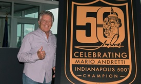 Thumbnail for IMS honoring golden anniversary of Andretti's Indy 500 win