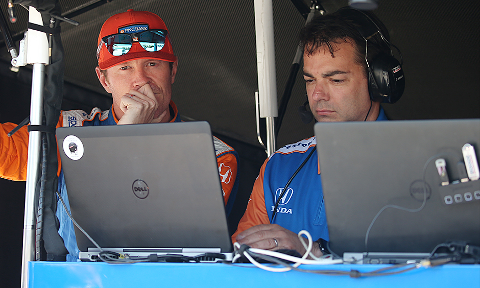 Scott Dixon and Chris Simmons
