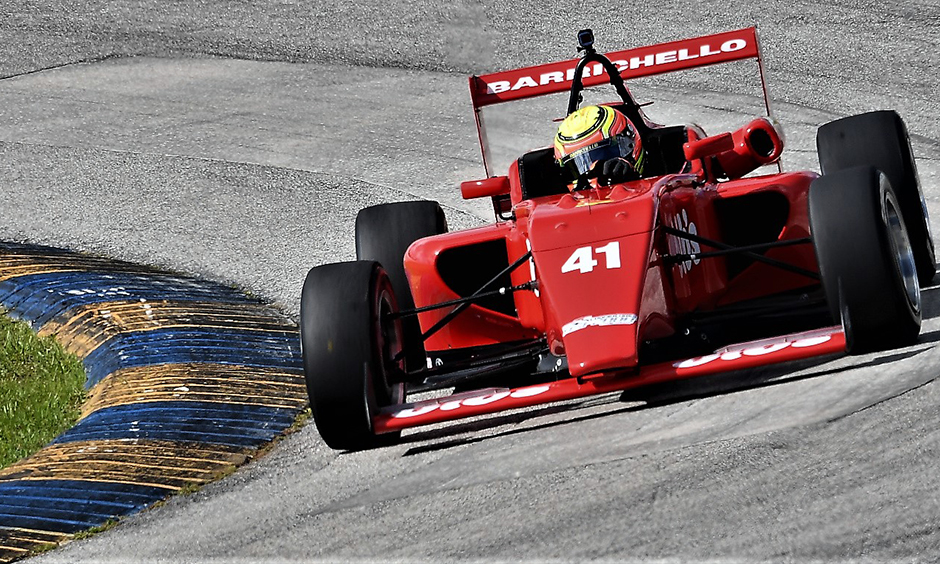 Barrichello brings famous name and talent to USF2000