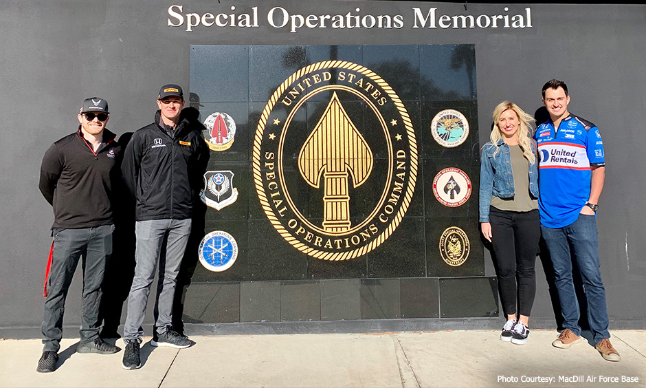 MacDill AFB Conor Daly Ryan Hunter-Reay Graham Rahal Courtney Force