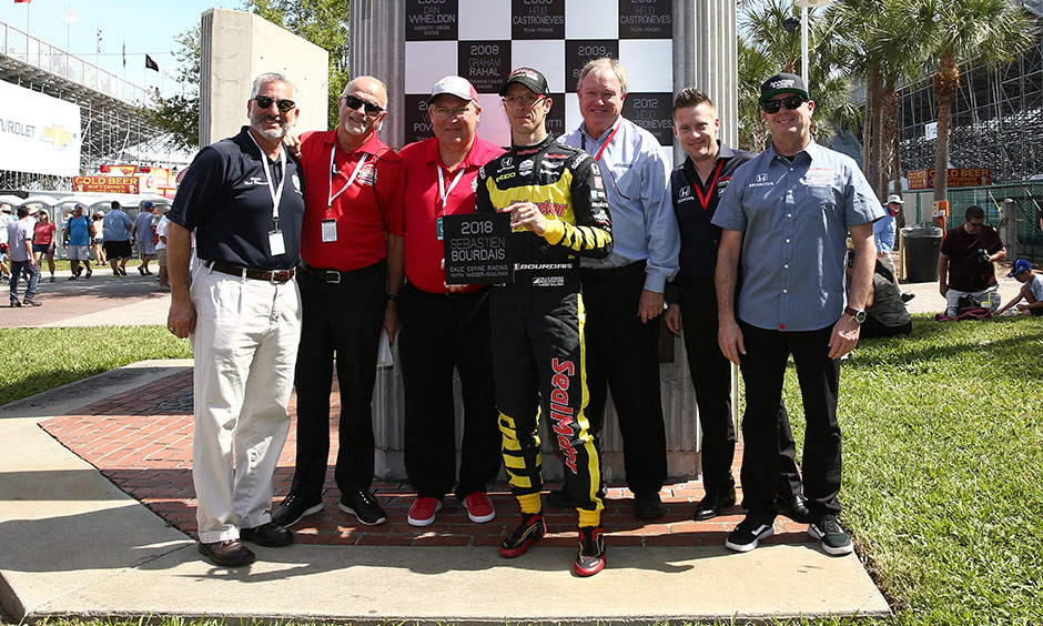 Sebastien Bourdais Dale Coyne Jimmy Vasser James "Sulli" Sullivan
