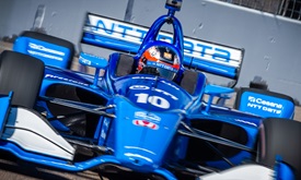 Thumbnail for Rosenqvist pleases boss in NTT IndyCar Series debut