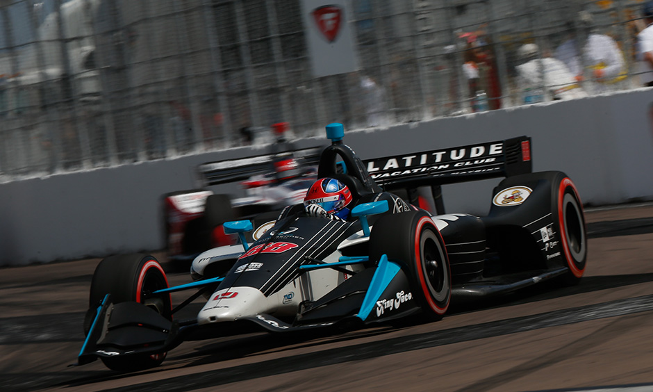 Colton Herta on track St. Petersburg