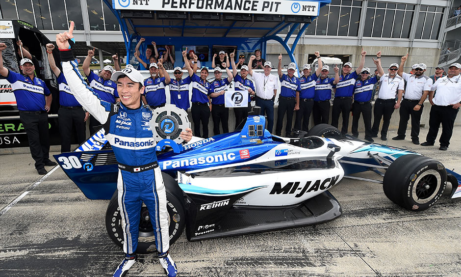 Takuma Sato NTT P1 Award