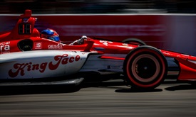 Thumbnail for Herta puts taco mobile at front in Long Beach warmup