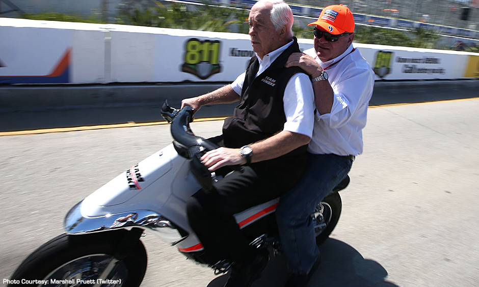 Roger Penske and Chip Ganassi