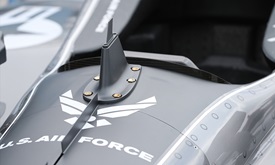 Thumbnail for Advanced Frontal Protection units debut on cars at Indy test