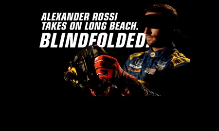 thumbnail for Watch Alexander Rossi dominate Long Beach. Blindfolded.