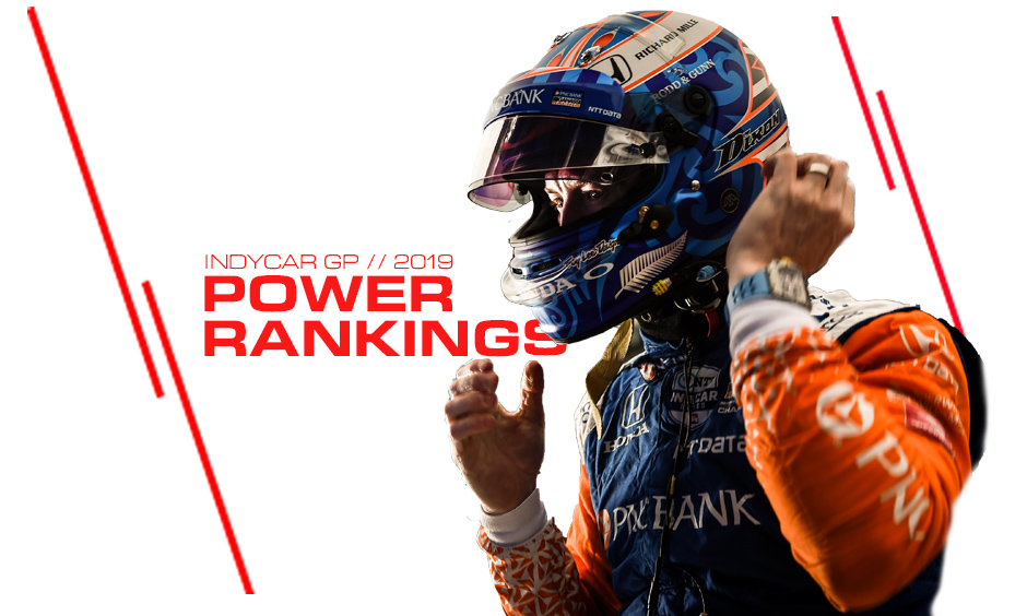 Scott Dixon climbs the INDYCAR Power Rankings.