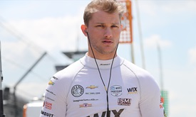 Thumbnail for In absence of track time, Karam relies on racing simulator