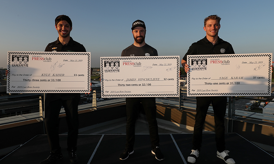 Last Row drivers with checks