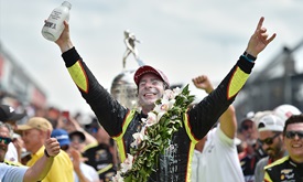 Thumbnail for Pagenaud basks in milk, glow of perfect May in Indy