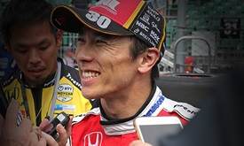 Thumbnail for Sato proud of rebound effort, third-place Indy 500 result