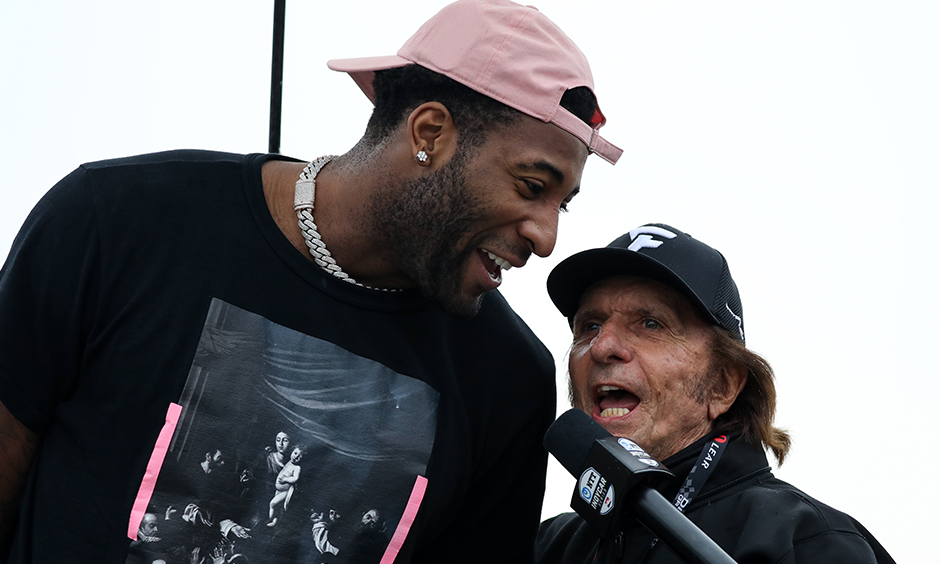 Andre Drummond and Emerson Fittipaldi