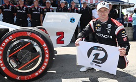 Thumbnail for Newgarden follows up Detroit Race 1 win with Race 2 pole