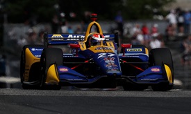 Thumbnail for Rossi, Power top chart for Road America practice