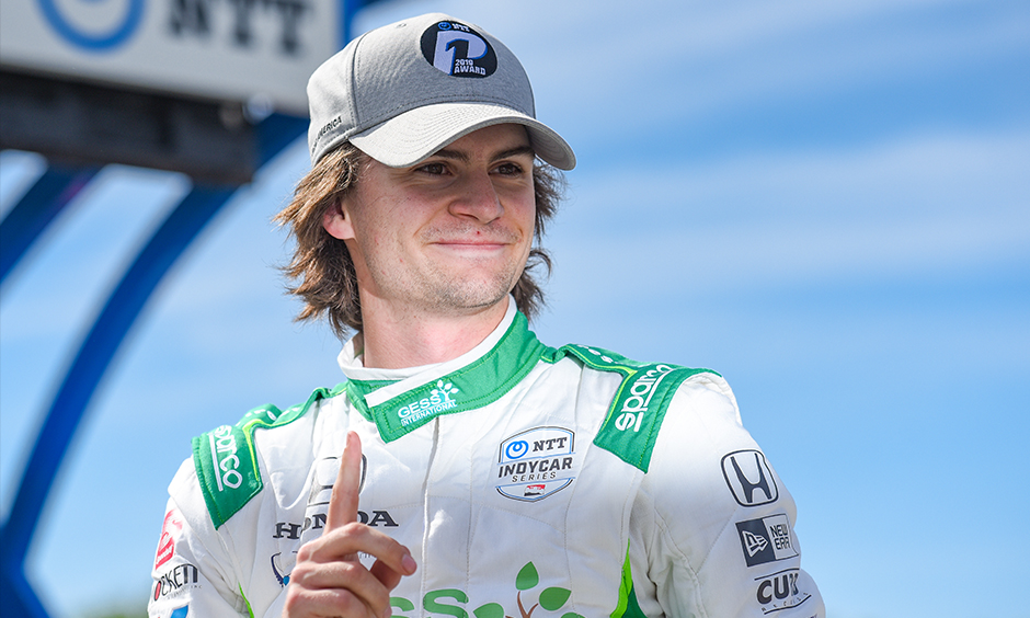 Colton Herta NTT P1 Award winner Road America