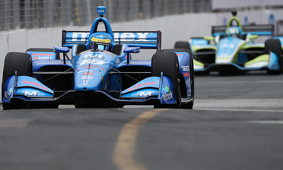 Sebastien Bourdais and Sage Karam