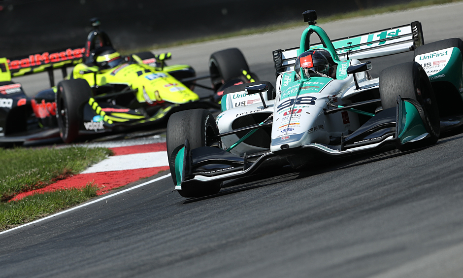 Marco Andretti and Sebastien Bourdais