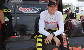 Thumbnail for Newgarden leads final practice, Bourdais one to watch in race