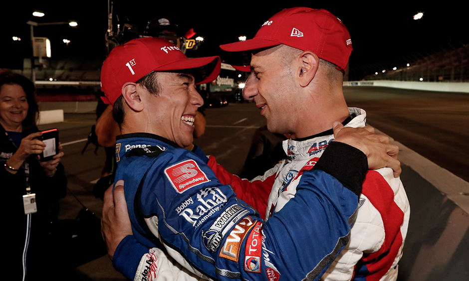 Takuma Sato and Tony Kanaan