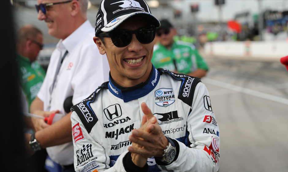 Takuma Sato wins at WWT Raceway 