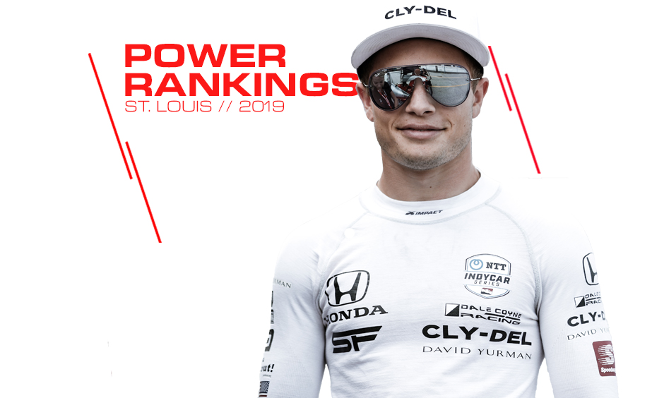 Santino Ferrucci at St. Louis in 2019 