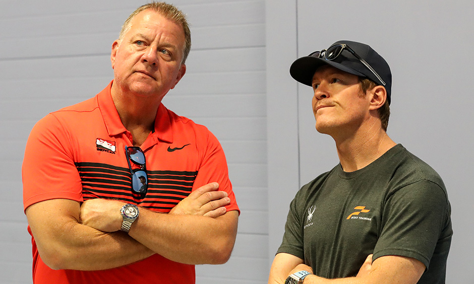 Jay Frye and Scott Dixon