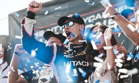 Thumbnail for Newgarden wins second INDYCAR title, Herta wins Laguna Seca