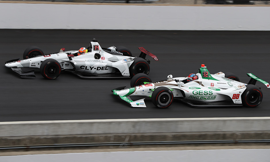Santino Ferrucci and Colton Herta