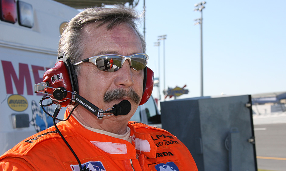 Dr. Olinger served INDYCAR, IMS for three decades