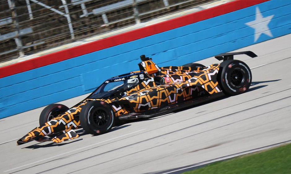 Oliver Askew at Texas Motor Speedway
