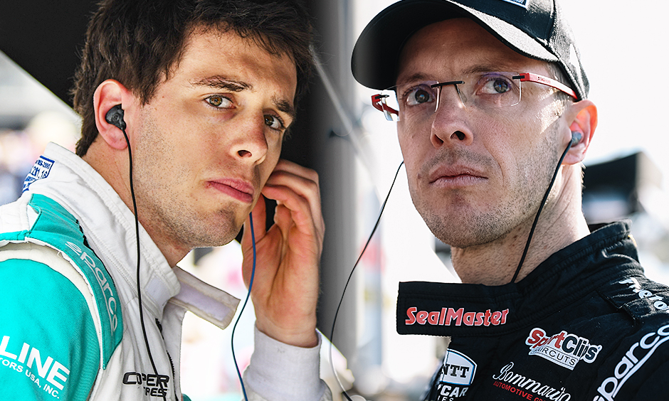 Dalton Kellett and Sebastien Bourdais