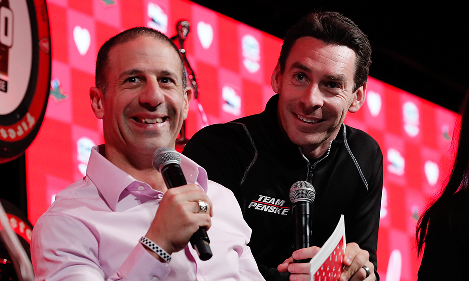 Tony Kanaan and Simon Pagenaud