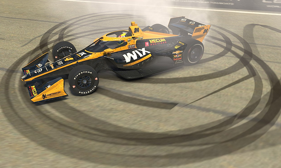 Sage Karam winning the American Red Cross Grand Prix